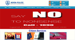 Desktop Screenshot of noidapolice.com